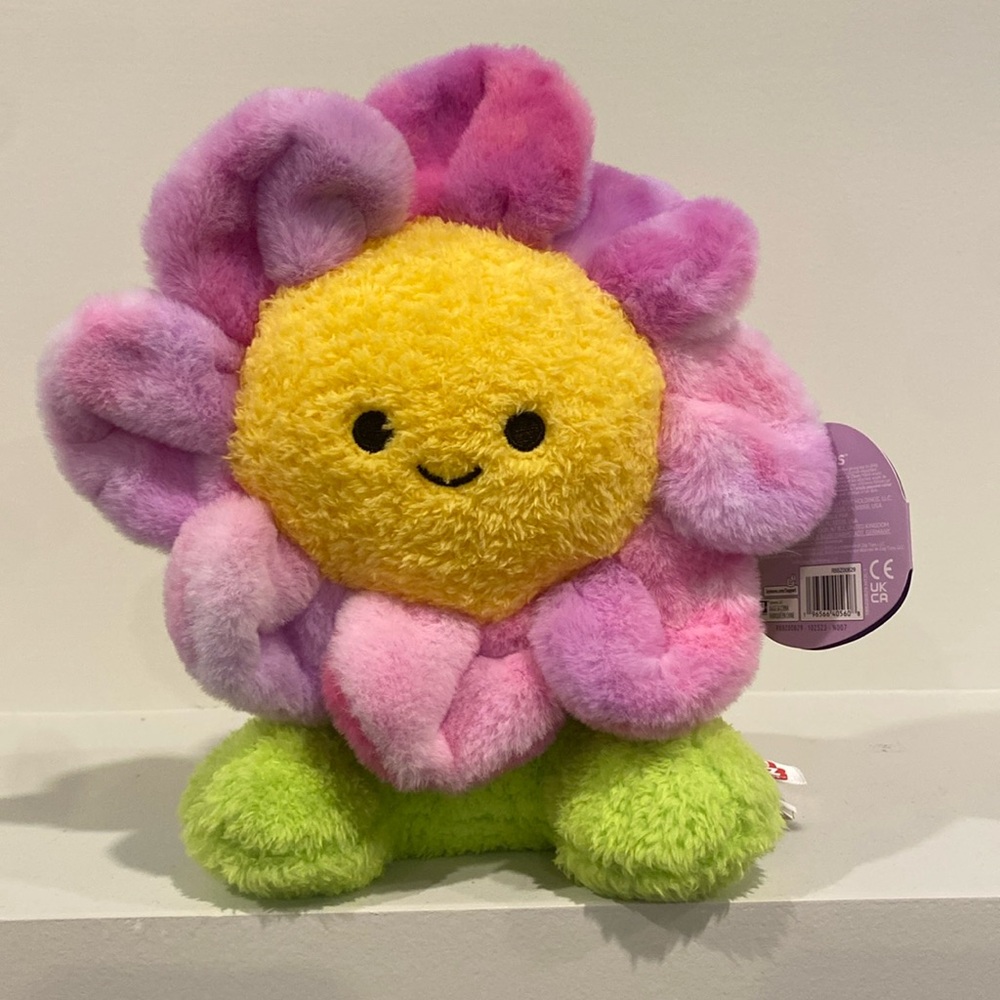 NWT! 7.5” Jess the Flower Bum Bumz      bumbumz plush toy toys stuffed animals